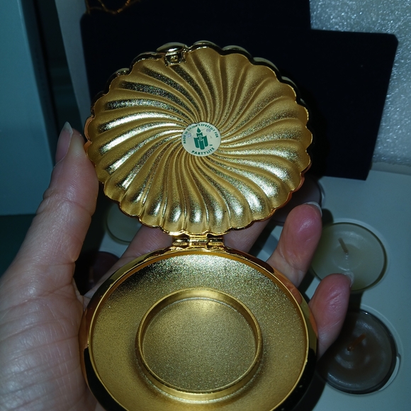 NEW PartyLite Candle Set with Holders 2 Dozen Tea Lite Candles Various Scents - Picture 3 of 9